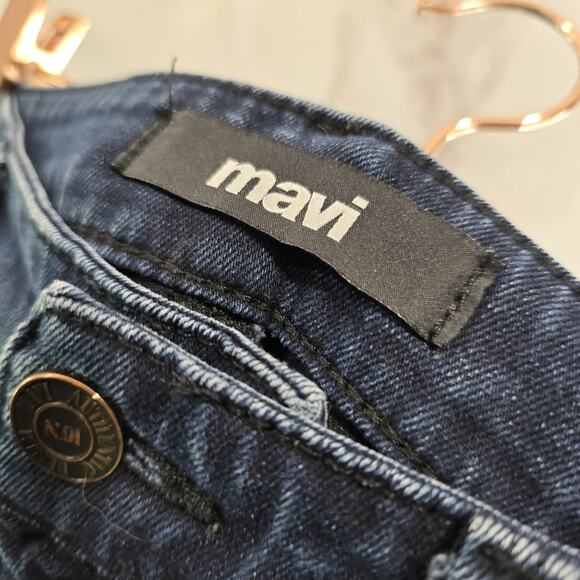 Mavi Jeans Mens 30 X 30 Jake Slim Leg Dark Wash Denim Blue Skinny - Picture 3 of 13